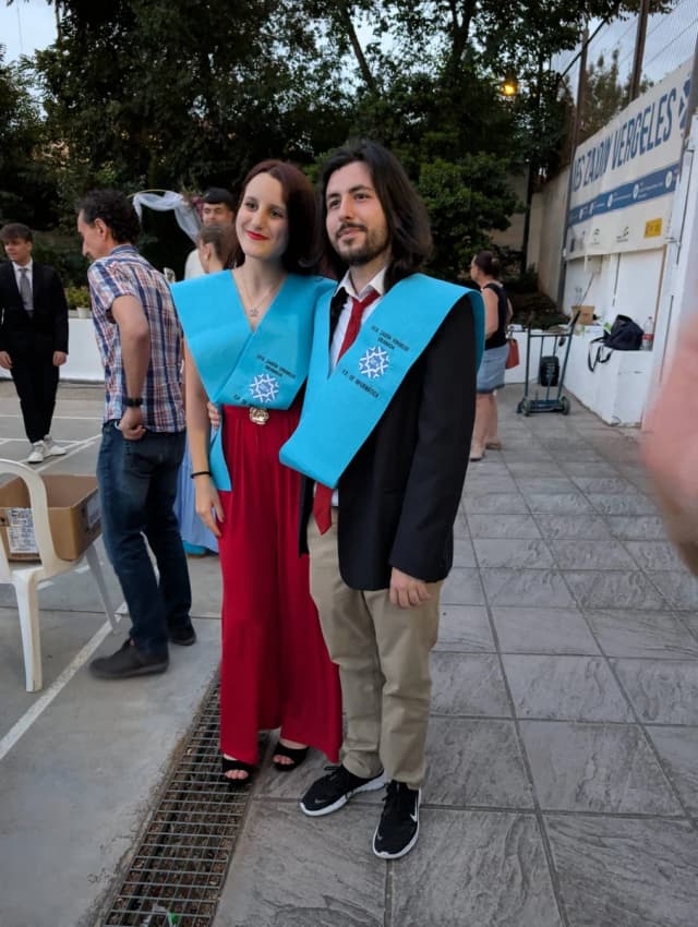 En la graduación del IES Zaidín Vergeles