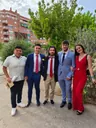 Con los compañeros de promoción